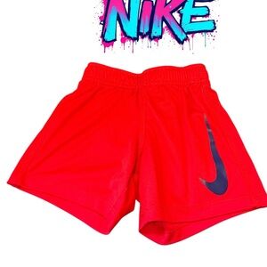 Nike Kids Bright Red Active Shorts